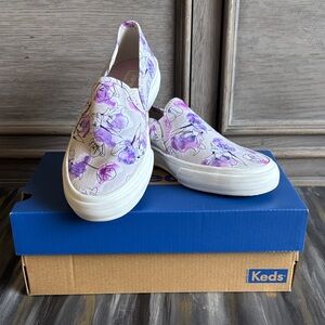 Keds Double Decker Watercolor GY/PR